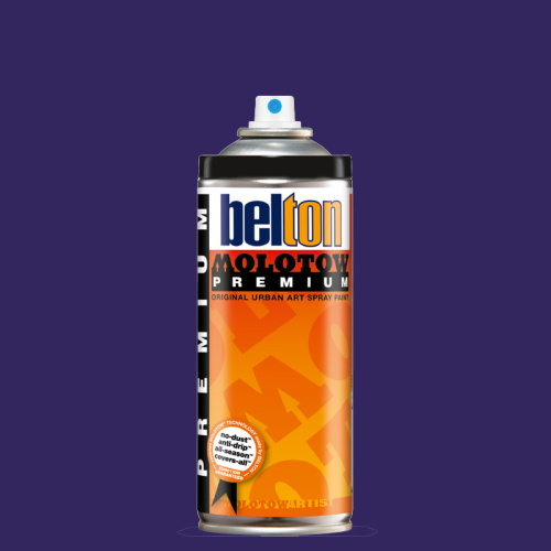 Аэрозольная краска Molotow Premium "belton" 400 мл #071 violet dark