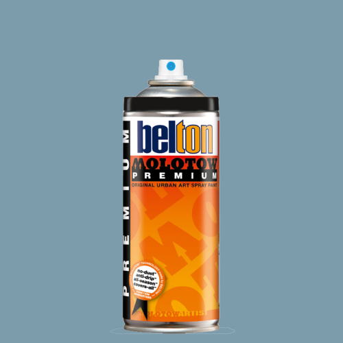 Аэрозольная краска Molotow Premium "belton" 400 мл #106-3 storm blue dark