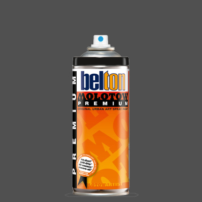 Аэрозольная краска Molotow Premium "belton" 400 мл #221-2 black grey middle