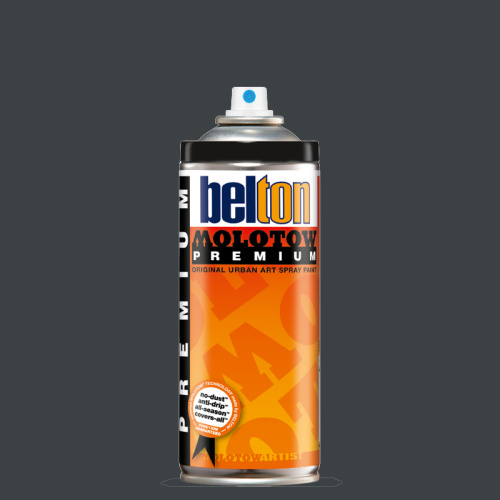 Аэрозольная краска Molotow Premium "belton" 400 мл #223 anthracite grey
