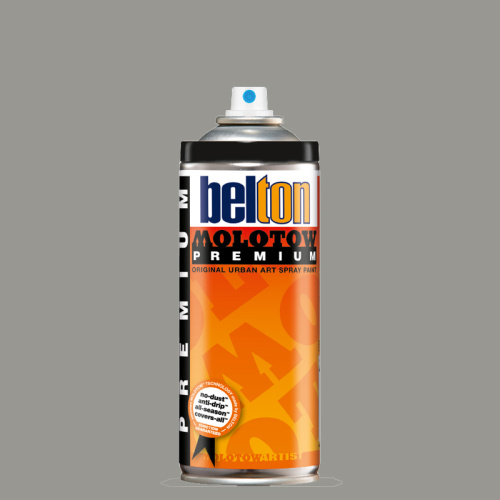 Аэрозольная краска Molotow Premium "belton" 400 мл #217 CAPARSO middle grey neutral
