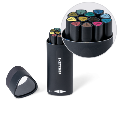 Набор маркеров Molotow "Sketcher set" 12 Main kit 3