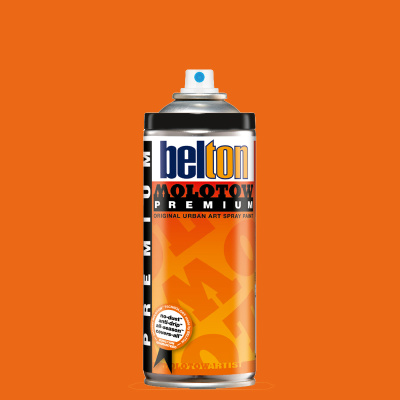 Аэрозольная краска Molotow Premium "belton" 400 мл #013 DARE orange light