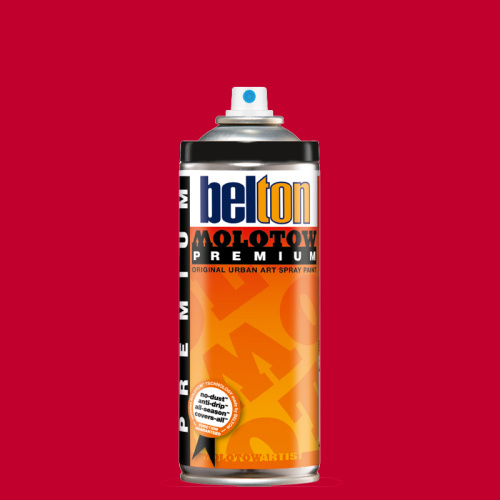 Аэрозольная краска Molotow Premium "belton" 400 мл #017 tornado red