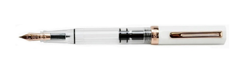 Ручка перьевая TWSBI ECO Rose Gold, Белый, M