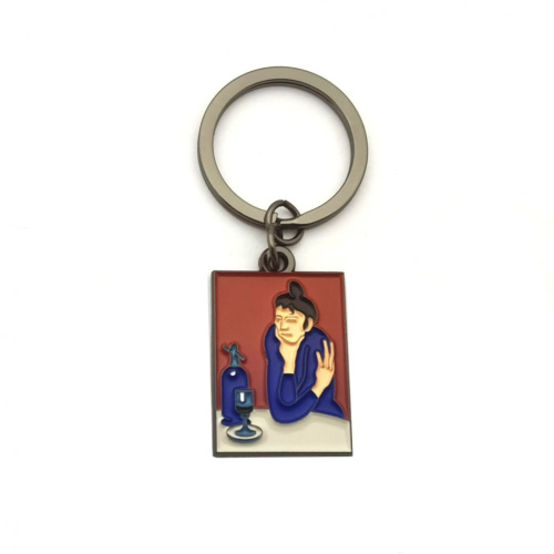 Брелок металлический Эрмитаж "Любительница абсента"