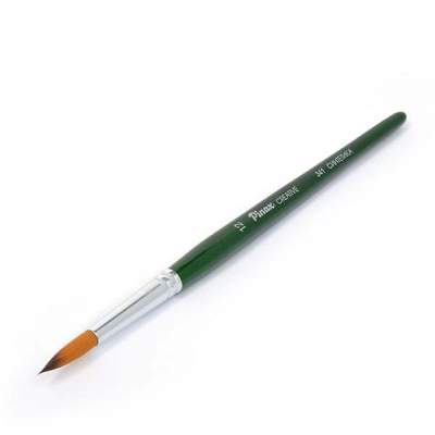 Кисть синтетика №12 круглая Pinax "Creative 341" короткая ручка