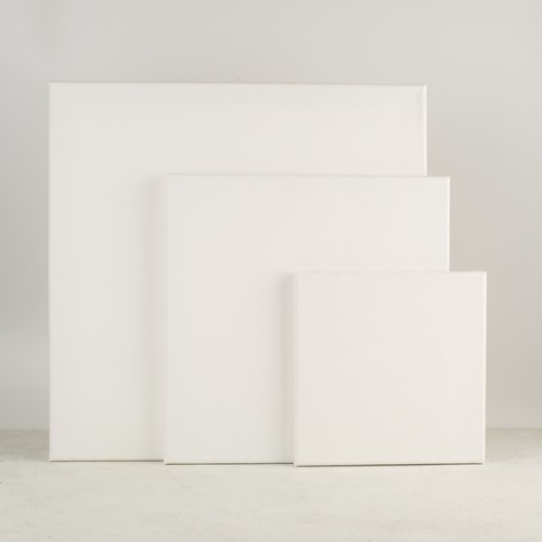 Набор холстов на подрамнике "Langer" 3 шт, 20*20, 30*30, 40*40 см, 100% хлопок, 280 г