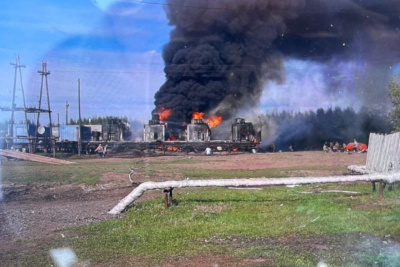 В селе Сылгы-Ытар Среднеколымского района загорелась дизельная электростанция / ЯСИА   