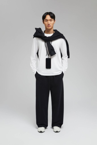 Трикотажные брюки из хлопка