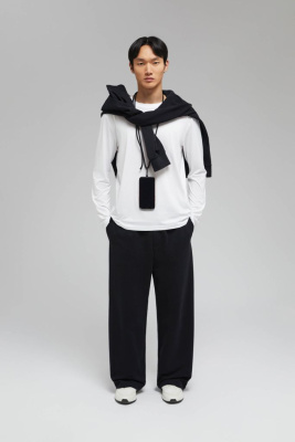 Трикотажные брюки из хлопка