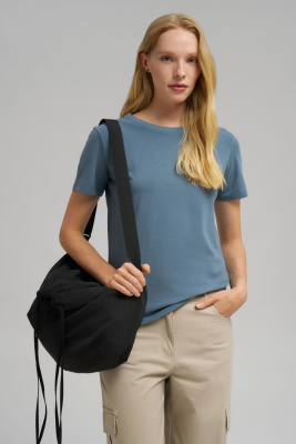 Приталенная футболка из джерси