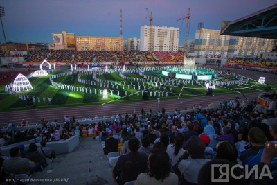 На церемонии открытия игр «Дети Азии» задействуют более 3,6 тысячи участников / ЯСИА Якутск Якутск Республика Саха (Якутия)