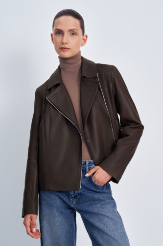 Куртка-косуха из натуральной кожи