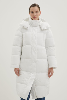 Пальто с воротником-стойкой