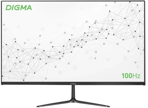 Монитор 27" Digma Progress 27P302F 1920x1080, LED, 16:9, IPS, 250cd/m, 5ms, 178гр/178гр, HDMI, VGA, 100Hz, black