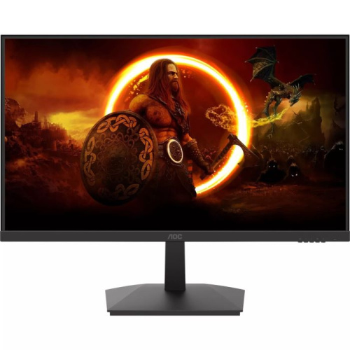 Монитор 23,8" AOC 24G15N2 1920x1080 WLED, 16:9, VA, 250cd, 3000:1, 80M:1, 1ms, 178/178, DP, 2*HDMI, audio, 180Hz, tilt, VESA, black
