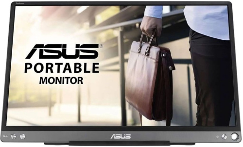 Монитор 15,6" ASUS ZenScreen MB16ACE 90LM0381-B04170 1920x1080 LED, 16:9, IPS, 220cd, 178гр/178гр, dark-gray