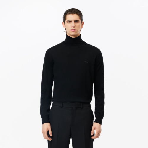 Мужская водолазка Lacoste из мериносовой шерсти