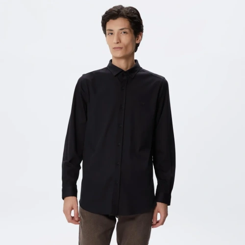 Мужская рубашка Lacoste приталенного кроя