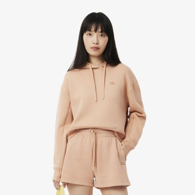 Женская толстовка Lacoste свободного кроя с капюшоном