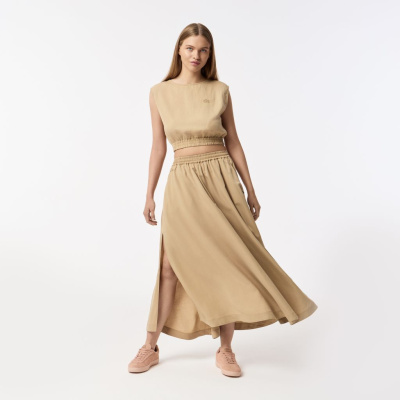 Женская длинная юбка Lacoste стандартного кроя