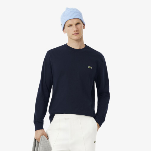 Мужской лонгслив Lacoste из хлопка