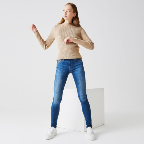 Женские джинсы Lacoste облегающего кроя