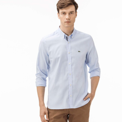 Мужская рубашка Lacoste приталенного кроя
