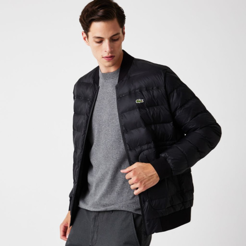 Мужская стёганая куртка Lacoste повседневного кроя