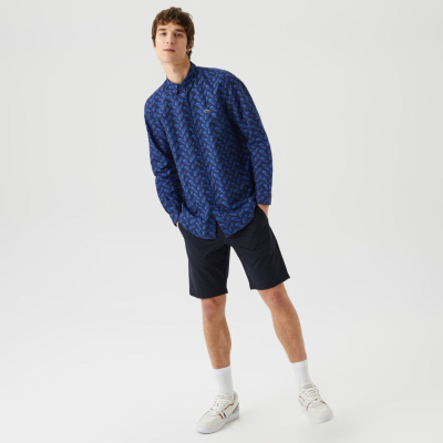 Мужские шорты Lacoste приталенного кроя