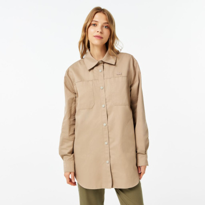 Женская лёгкая куртка Lacoste стандартного кроя