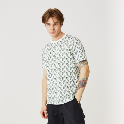 Мужская футболка Lacoste приталенного кроя