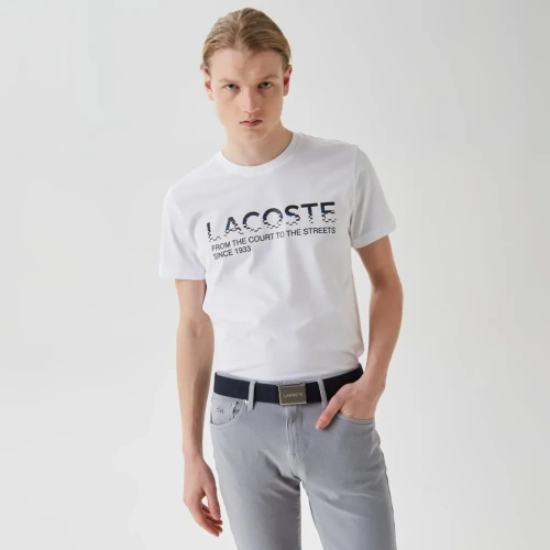 Мужская футболка Lacoste стандартного кроя