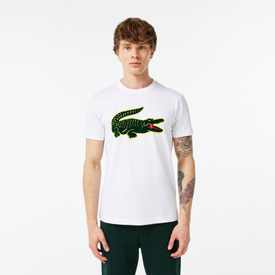 Мужская футболка Lacoste 1927 приталенного кроя