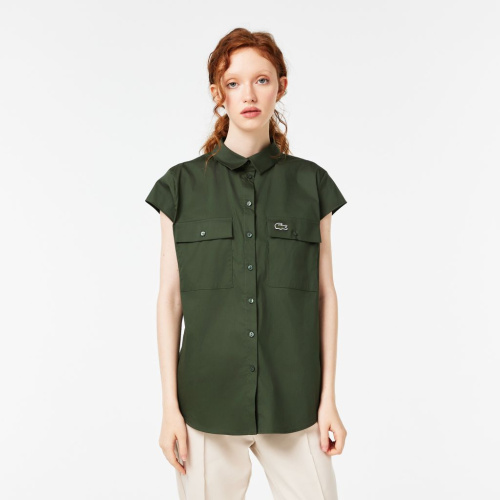 Женская блузка Lacoste свободного кроя