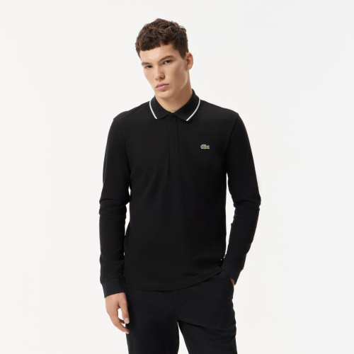 Мужское поло Lacoste приталенного кроя