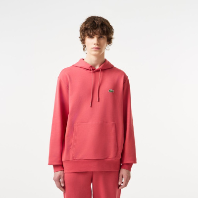 Мужская толстовка - худи Lacoste классического кроя из органического хлопка