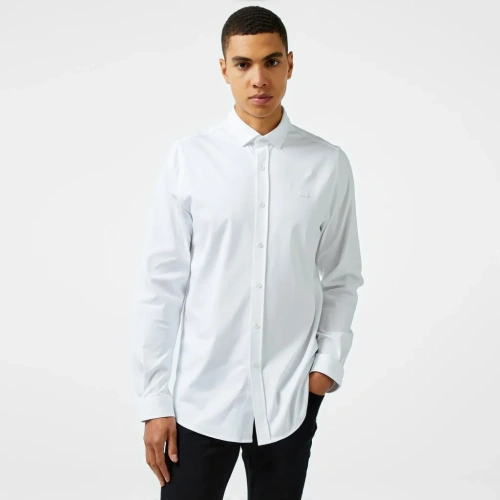 Мужская рубашка Lacoste приталенного кроя