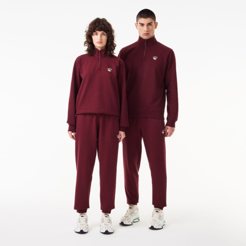 Спортивные хлопковые брюки Lacoste унисекс