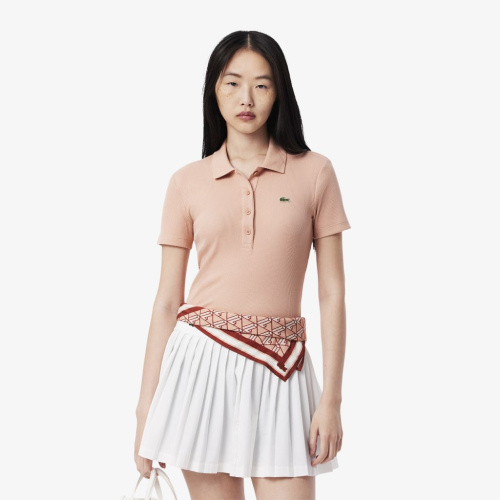 Женское поло Lacoste приталенного кроя из органического хлопка