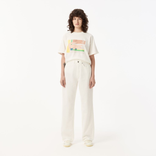 Женские брюки Lacoste свободного кроя