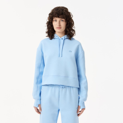 Женская толстовка Lacoste свободного кроя с капюшоном