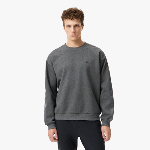 Мужской хлопковый свитшот Lacoste свободного кроя