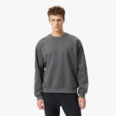 Мужской хлопковый свитшот Lacoste свободного кроя