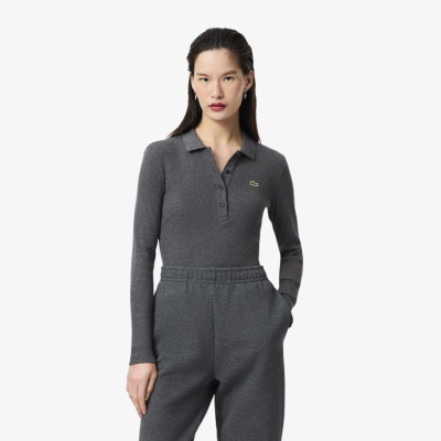 Женское поло Lacoste приталенного кроя L.12.D