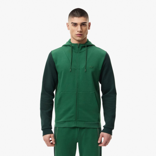 Мужской хлопковый свитшот Lacoste приталенного кроя