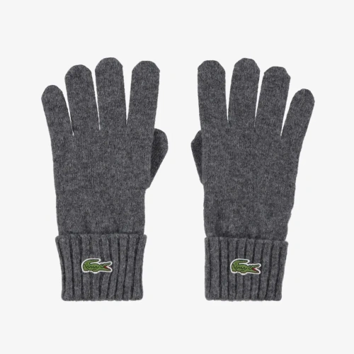 Шерстяные перчатки Lacoste унисекс