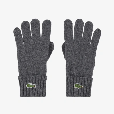 Шерстяные перчатки Lacoste унисекс