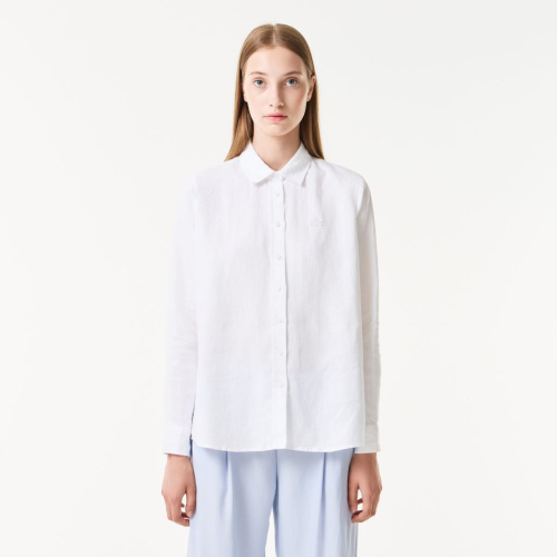 Женская рубашка Lacoste свободного кроя